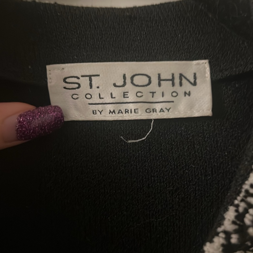 St John Collection knit jacket - image 3